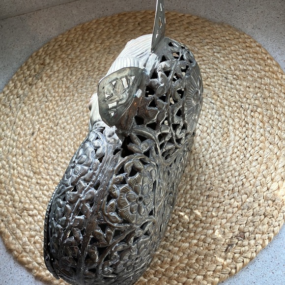 Vintage Raymor Metal Art Cat Sculpture w/ Latched Door Opening - Picture 11 of 16